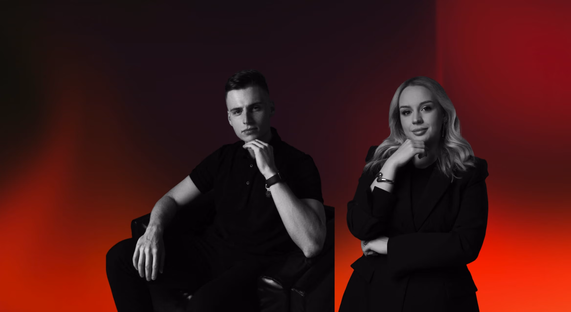 Patryk Wieczorek i Sara Jaworek, założyciele Adstic